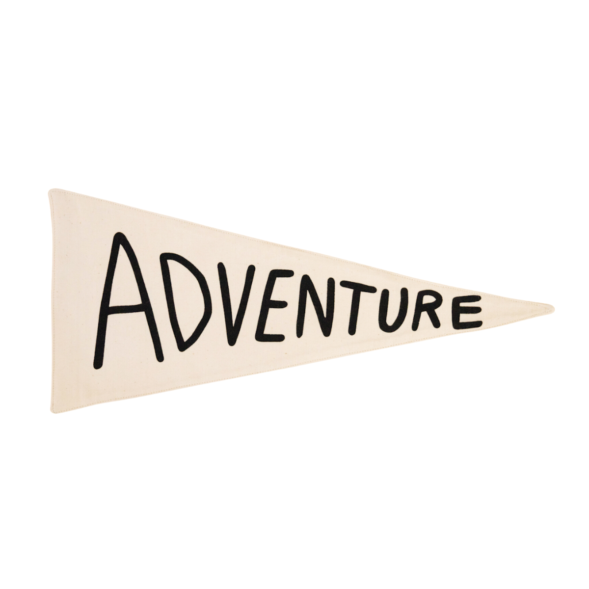 Adventure Pennant Canvas Triangle Wall Flag