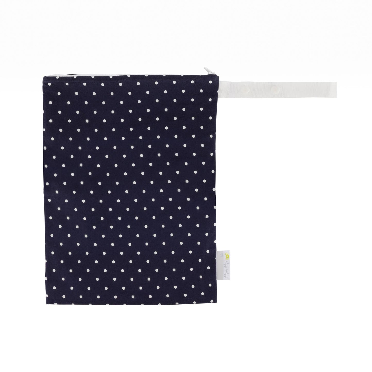 Itzy Ritzy Medium Wet Bag: Nautical Navy Dots