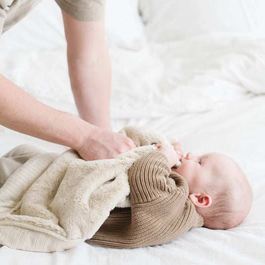 LUSH MINI BLANKETS: Buttermilk