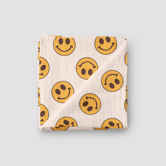 Smiles Muslin Blanket: Standard